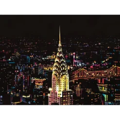 Peinture à gratter : New York - Figured'Art