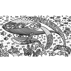 Peinture à L'eau : 6 tableaux Magique Océan - Janod