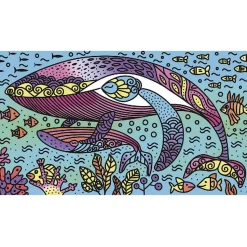 Peinture à L'eau : 6 tableaux Magique Océan - Janod