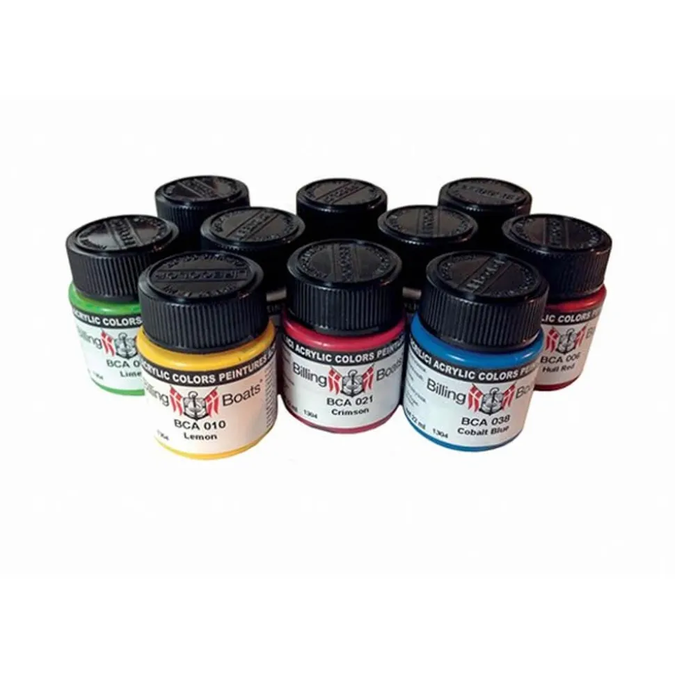 Peinture acrylique pour maquette : Sea Blue - 22ml - Billing boats