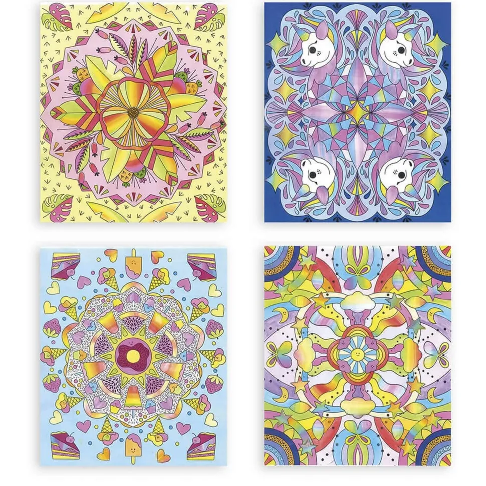 Peinture Arc-En-Ciel Mandalas - Janod