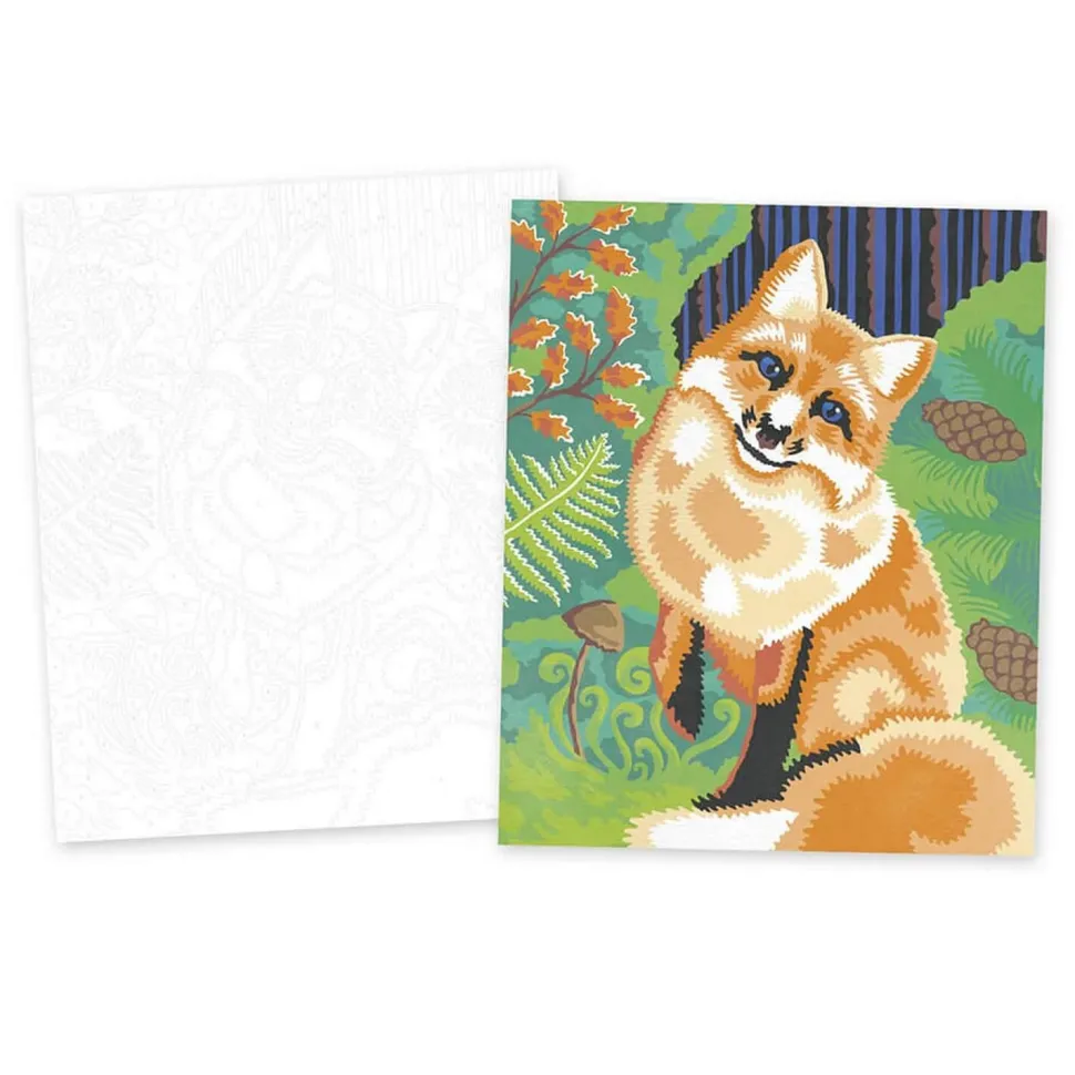 Peinture Au Numéro : Animaux De La Forêt - Janod