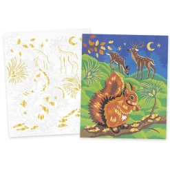 Peinture Au Numéro : Animaux De La Forêt - Janod