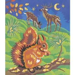 Peinture Au Numéro : Animaux De La Forêt - Janod