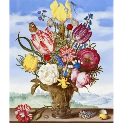 Peinture au numéro : Bouquet de Fleurs - Ambrosius Bosschaert - sans châssis en bois - Figured'Art