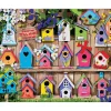 Peinture au numéro : Cabanes à oiseaux - sans châssis en bois - Figured'Art