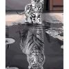 Peinture au numéro : Chaton Reflet Tigre - sans châssis en bois - Figured'Art
