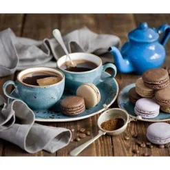 Peinture au numéro : Chocolat Chaud - sans châssis en bois - Figured'Art