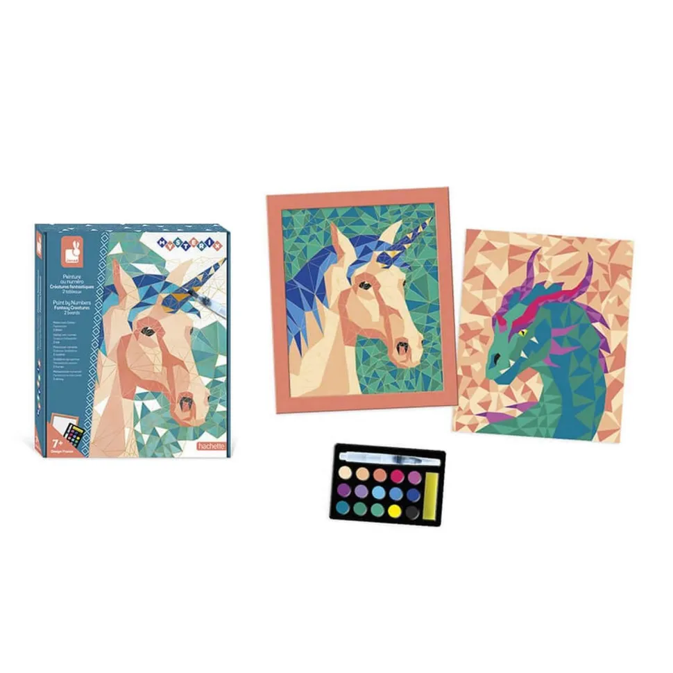 Peinture Au Numéro : Créatures Fantastiques - Janod