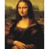 Peinture au numéro : Da Vinci Mona Lisa La Joconde - sans châssis en bois - Figured'Art