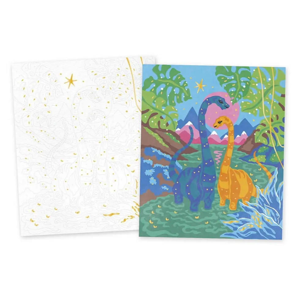 Peinture Au Numéro : Dinosaures - Janod