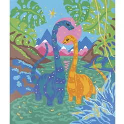 Peinture Au Numéro : Dinosaures - Janod