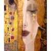 Peinture au numéro : Gustav Klimt - sans châssis en bois - Figured'Art