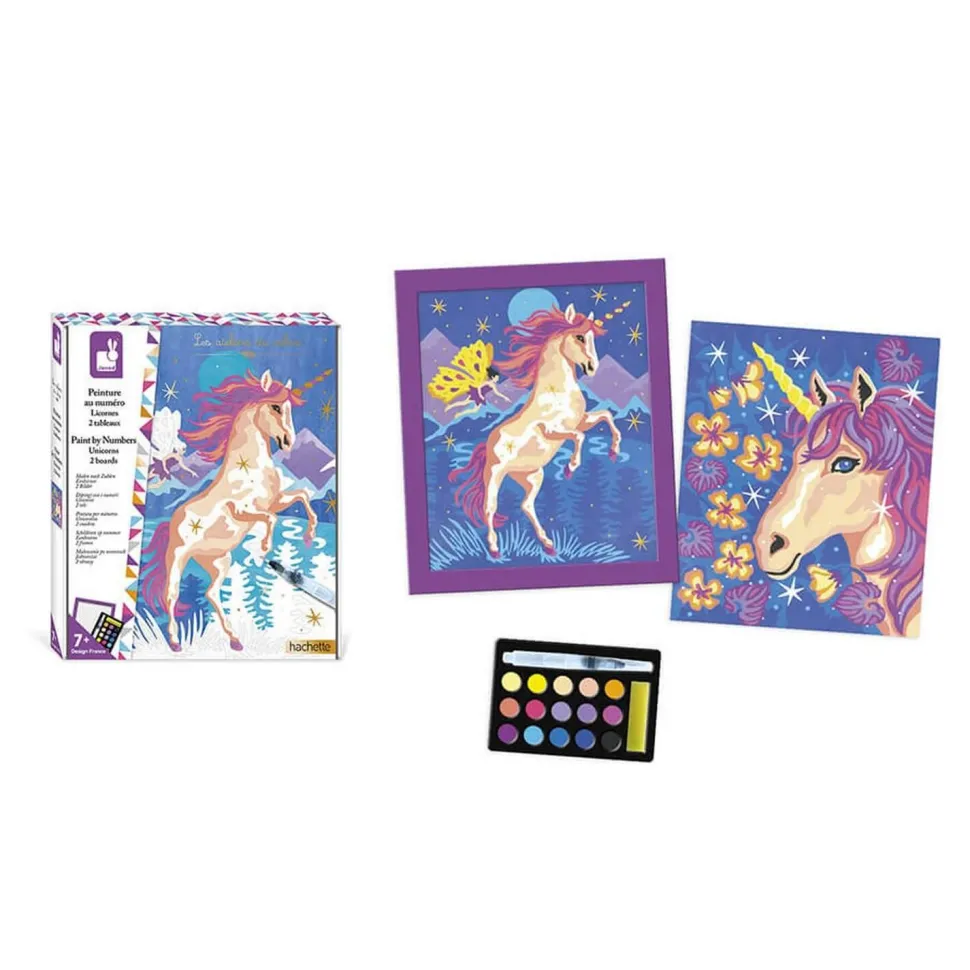 Peinture Au Numéro : Licornes - Janod