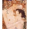 Peinture au numéro : Mère et enfant de klimt - sans châssis en bois - Figured'Art