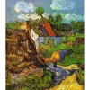 Peinture au numéro : Van Gogh - Maison Oise - sans châssis en bois - Figured'Art