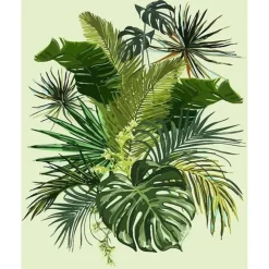 Peinture au numéro : Verdure - sans châssis en bois - Figured'Art