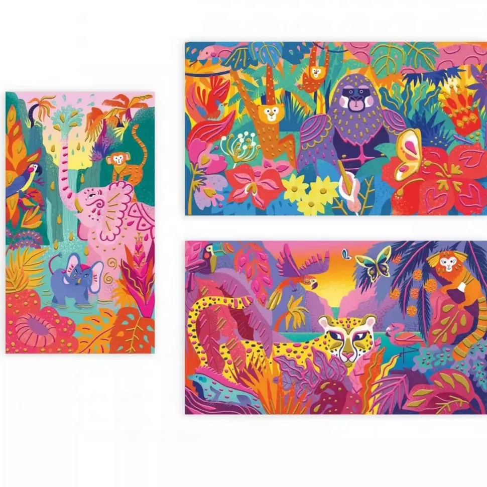 Peinture 3D Jungle - Janod