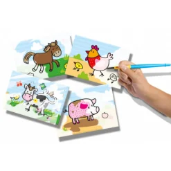 Peinture magique : Animaux de la ferme - SES Creative