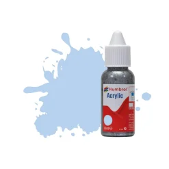 Peinture N°44 Bleu pastel - Mat : Acrylique : 14 ml - Humbrol
