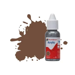 Peinture N°98 Chocolat - Mat : Acrylique : 14 ml - Humbrol