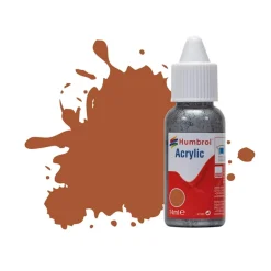 Peinture N°62 Cuir - Mat : Acrylique : 14 ml - Humbrol
