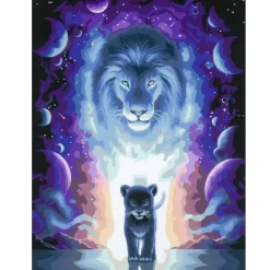 Peinture par numéros CréArt : Lion - Ravensburger