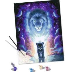 Peinture par numéros CréArt : Lion - Ravensburger
