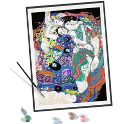 Peinture par numéros CréArt - Art collection : Les Vierges (Klimt) - Ravensburger