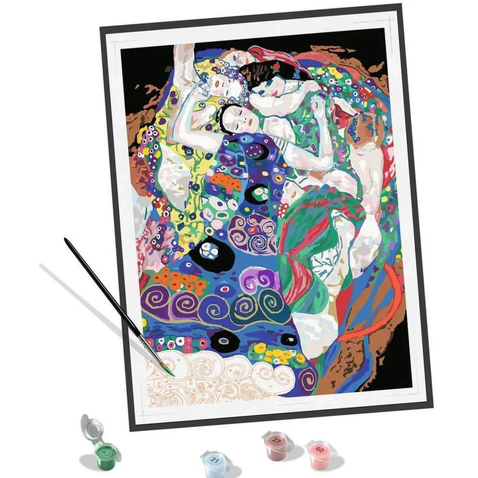 Peinture par numéros CréArt - Art collection : Les Vierges (Klimt) - Ravensburger