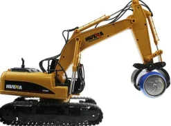 Pelleteuse Timber Grabber 1/14 RTR 2.4Ghz avec pinces métal - Hui Na Toys