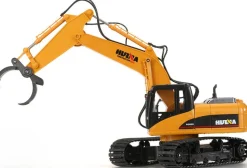 Pelleteuse Timber Grabber 1/14 RTR 2.4Ghz avec pinces métal - Hui Na Toys