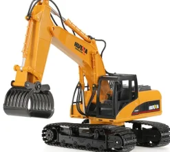 Pelleteuse Timber Grabber 1/14 RTR 2.4Ghz avec pinces métal - Hui Na Toys