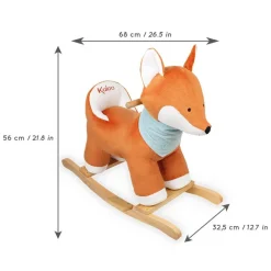 Peluche à Bascule Renard Paprika - Kaloo