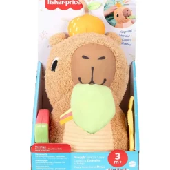 Peluche Anneau De Dentition Et Hochet : Mon Capybara Câlins - Fisher-Price