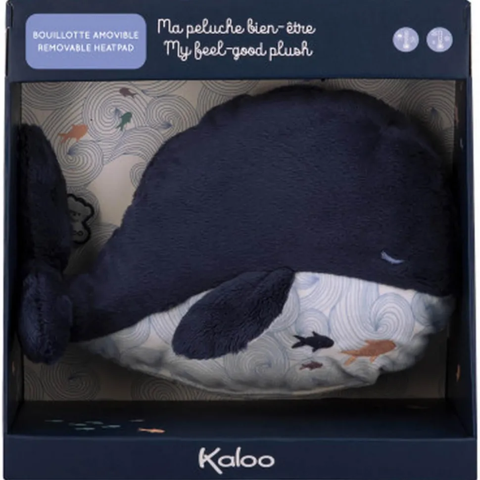 PELUCHE BOUILLOTTE CHAUD ET FROID BALEINE - Kaloo