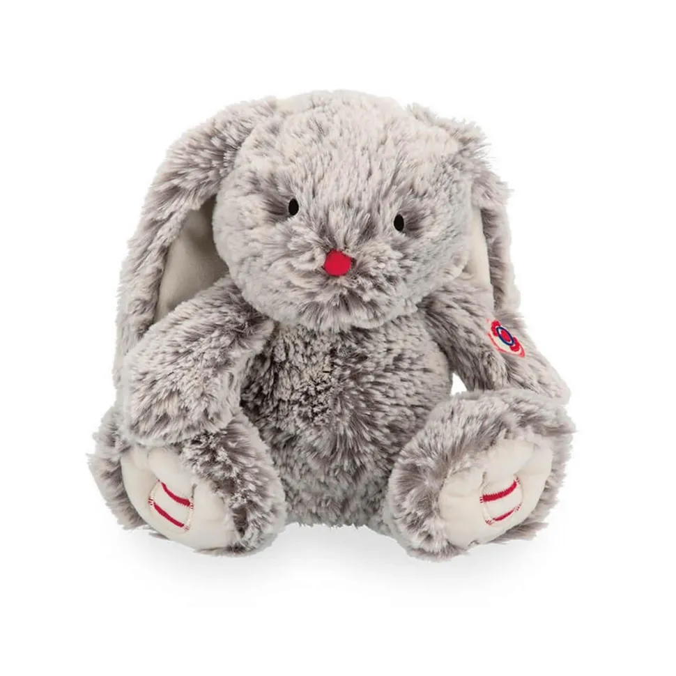 Peluche Lapin Gris Prestige Léo - 24 cm - Kaloo