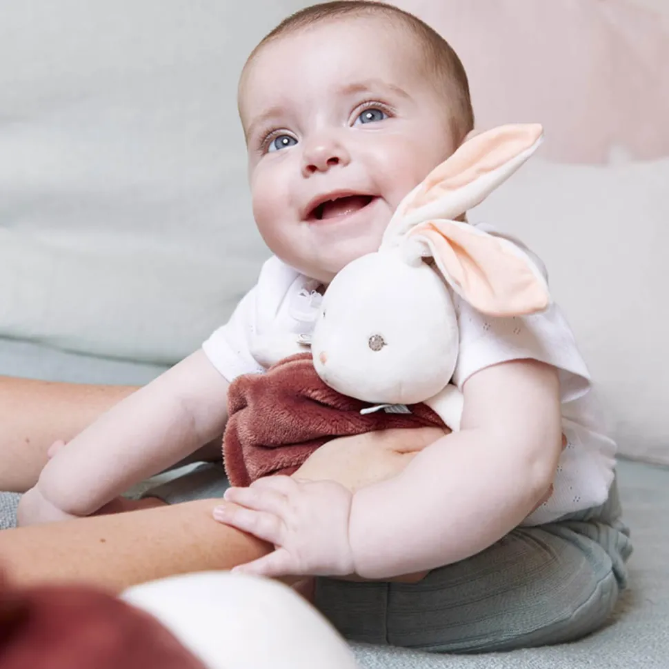 Peluche Lapin Plum : Bulle d'amour - Lapin Cannelle 23 cm - Kaloo