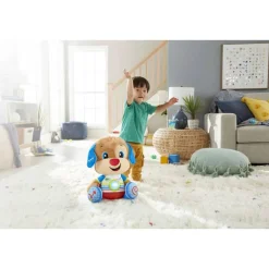Peluche musicale : Puppy Eveil Progressif Geant - Fisher-Price