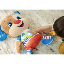 Peluche musicale : Puppy Eveil Progressif Geant - Fisher-Price