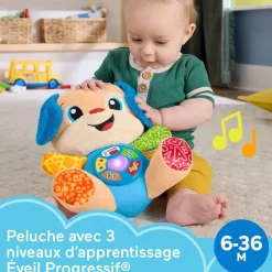 Peluche musicale : Puppy éveil Progressif - Fisher-Price