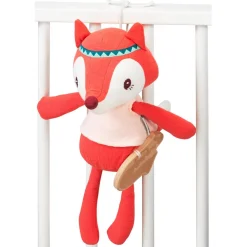 Peluche Musicale cotion bio : Alice la renarde - Lilliputiens