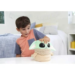 Peluche Star Wars Le Madalorian : Grogu Sautillant - Mattel