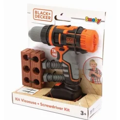 Perceuse mécanique et accessoires Black+Decker - Smoby