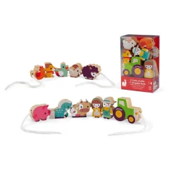 Perles à enfiler : Ferme - Janod