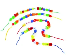 Perles à enfiler transparentes - Eduplay