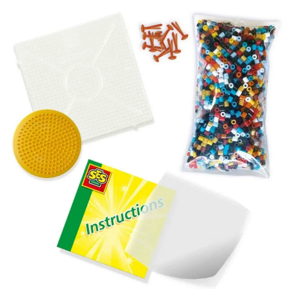 Perles à repasser - Véhicules de construction - SES Creative