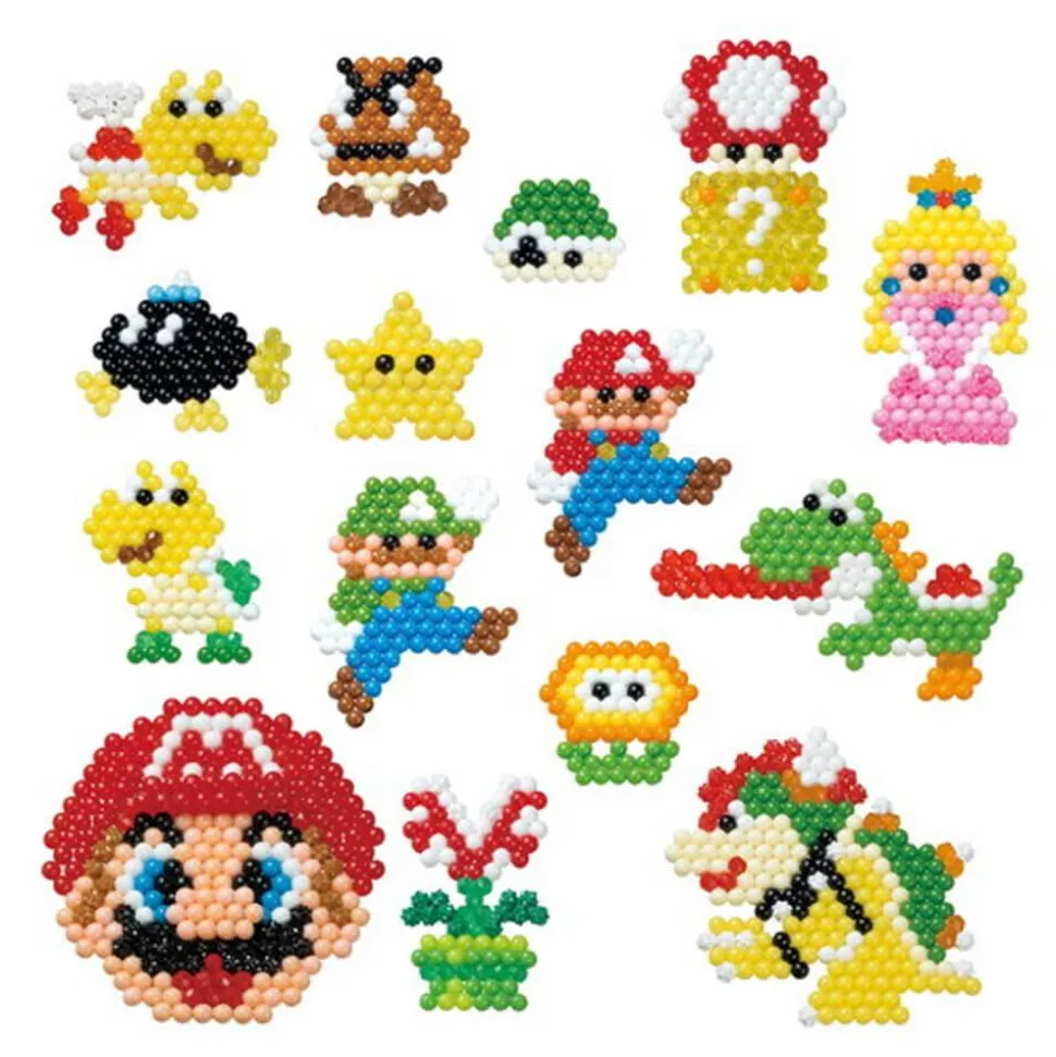 Perles Aquabeads : La box Super Mario - Aquabeads