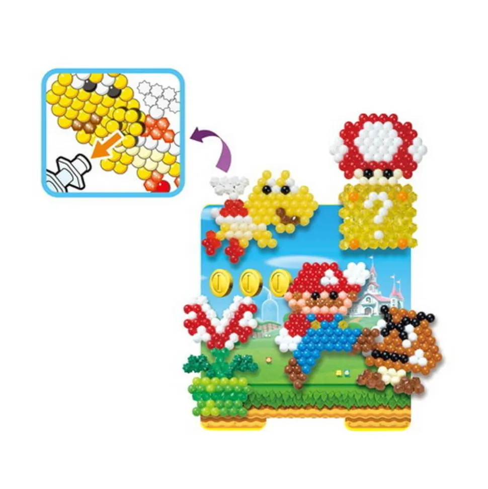 Perles Aquabeads : La box Super Mario - Aquabeads