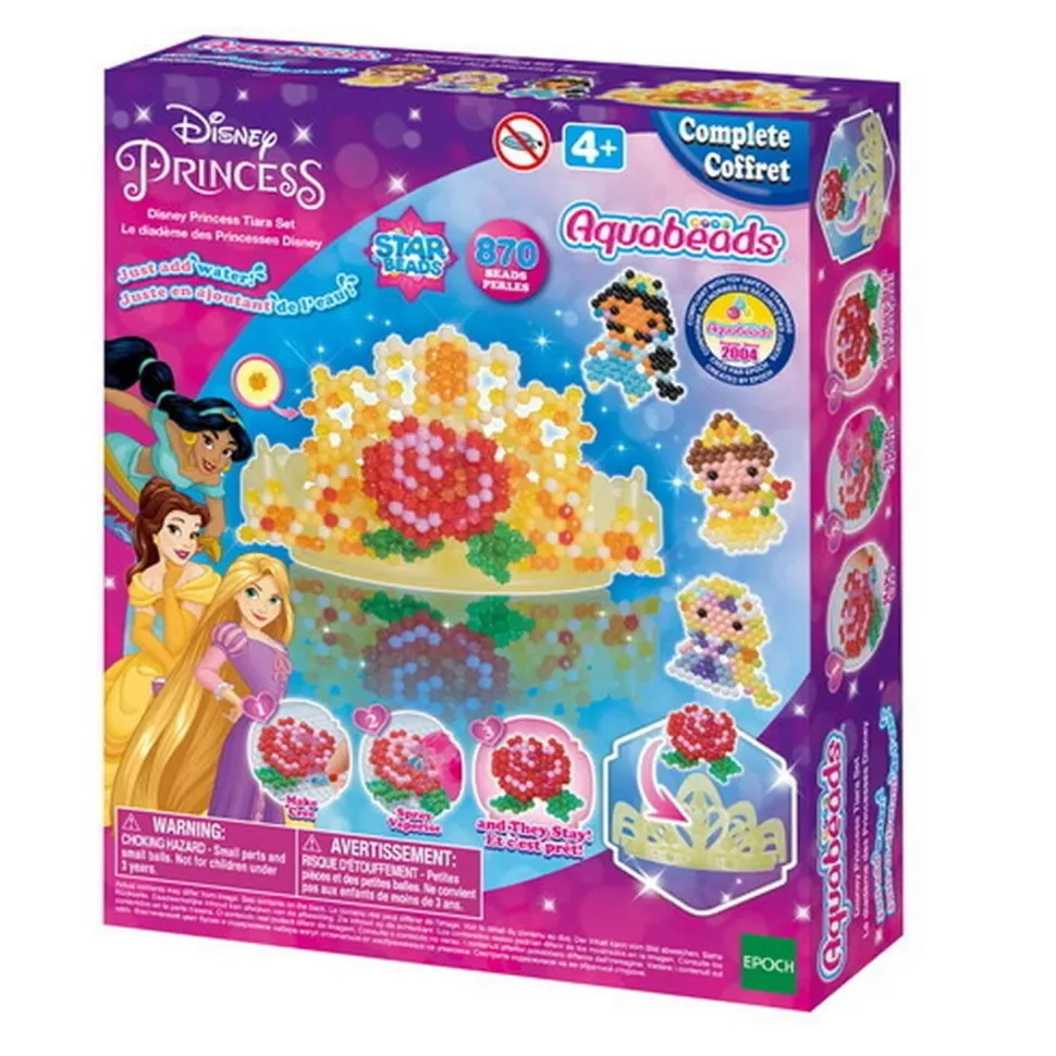 Perles Aquabeads : Le diadème des Princesses Disney - Aquabeads